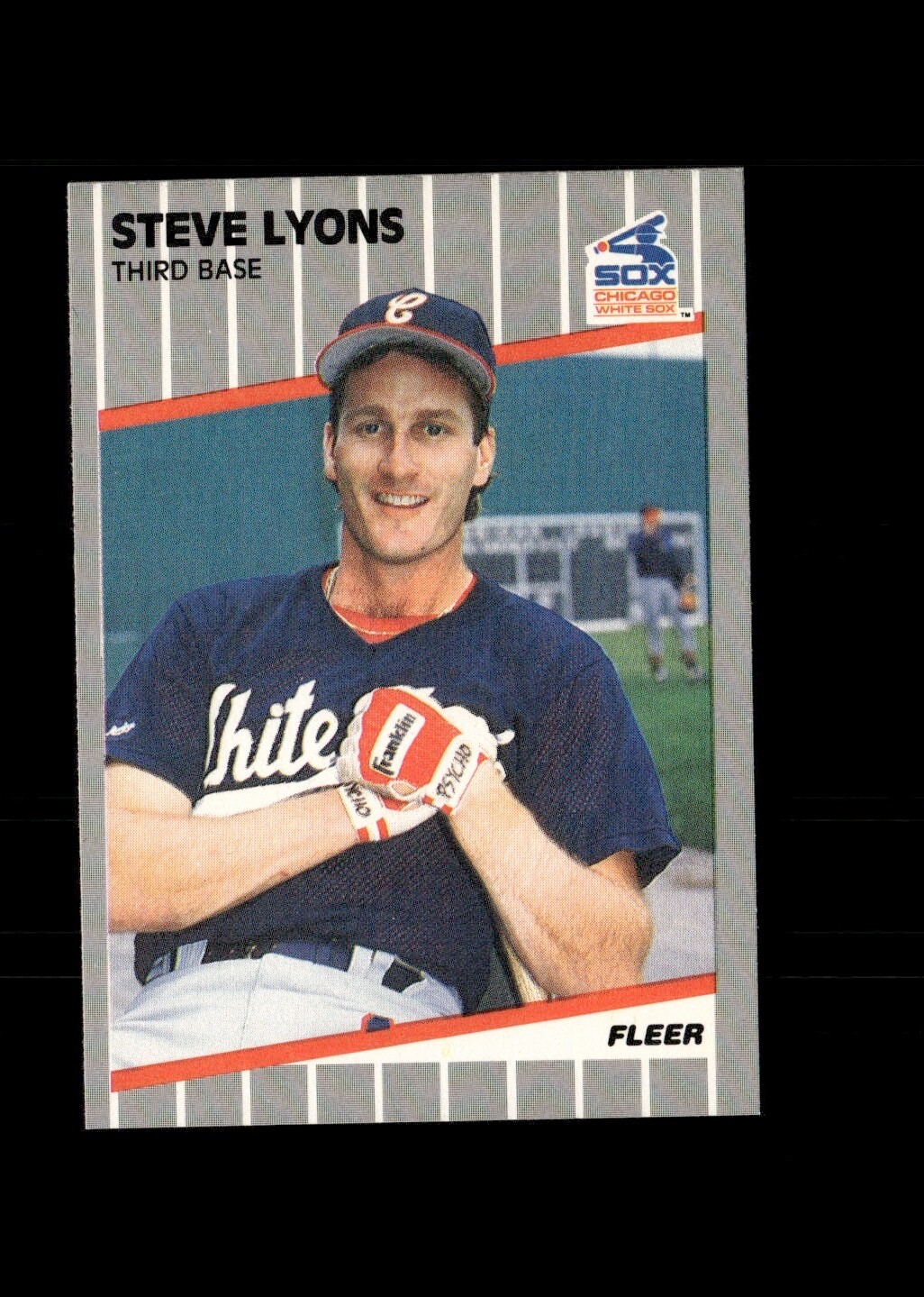 1989 Fleer - #502 Steve Lyons