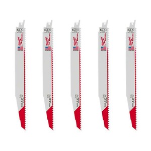 Milwaukee 48-00-5027 12" AX Nail Embedded Wood Cutting ...
