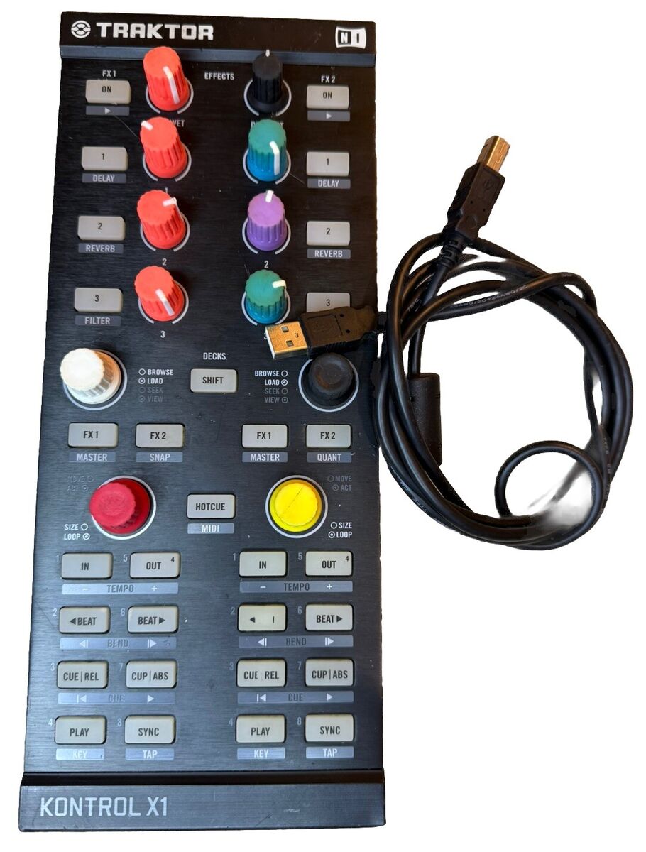 Native Instruments TRAKTOR KONTROL X1 MK1 Portable DJ Native Instruments TRAKTOR KONTROL X1 MK1 Portable DJ