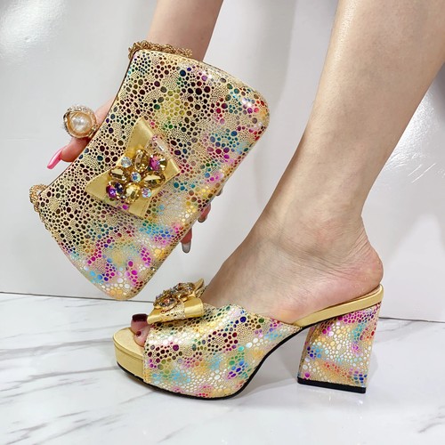 Women's Shoes High Heel Sandals Fashion Casual Shoes Slingback Sandals And Bags - Picture 3 of 12