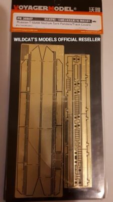  PE für T-55AM Medium Tank Fender/Track Covers (TAKOM), 35847, VOYAGERMODEL 1/35