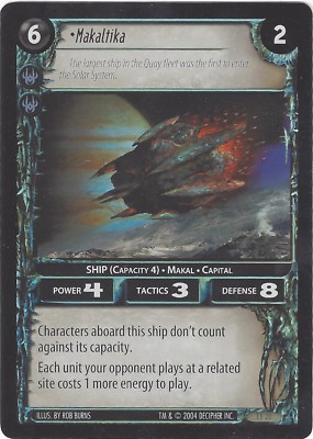 TCG 330  ''Wars'' Incursion Decipher Makaltika 1F20 Foil (Englisch)