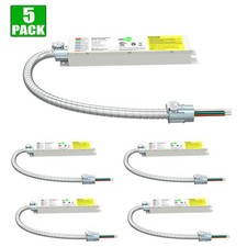 5 Pack 20w Led Light Emergency Backup Battery Rechargeable Led Emergency Driver