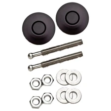 Quik Latch QL-25-SB Anodized Universal Quick Release Latch - 2 Pack