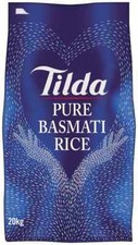 Tilda Pure Original Basmati Rice,Gluten Free,Fluffy.Long,resealable bag