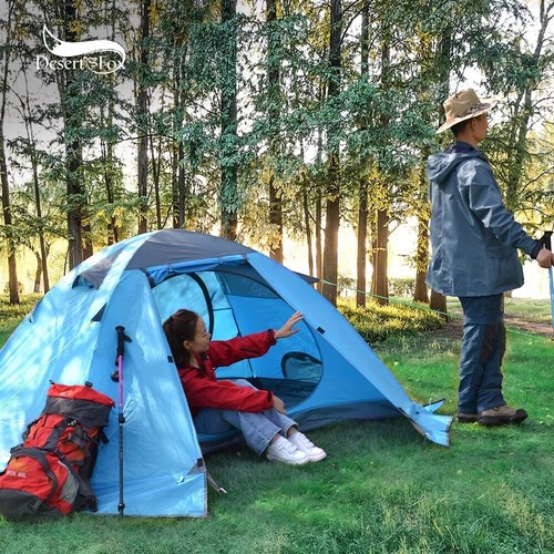 Winter Tent Wind Snow Skirt 4 Season Outdoor Camping 2Person Hiking Cold Weather - 第 11/12 張圖片