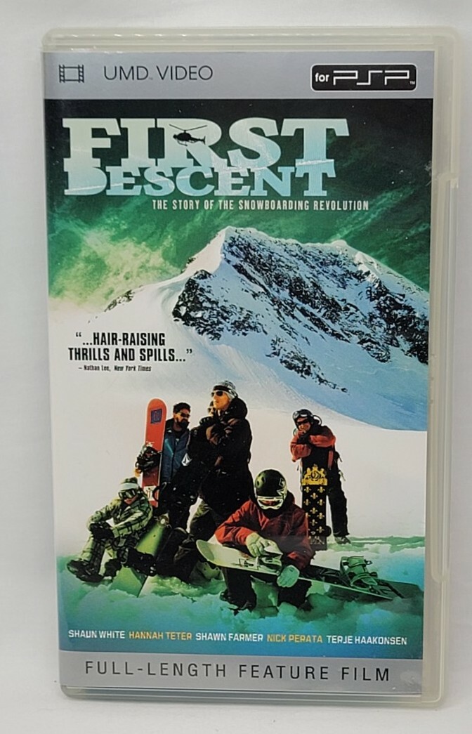 First Descent UMD PSP MOVIE SONY PLAYSTATION PORTABLE