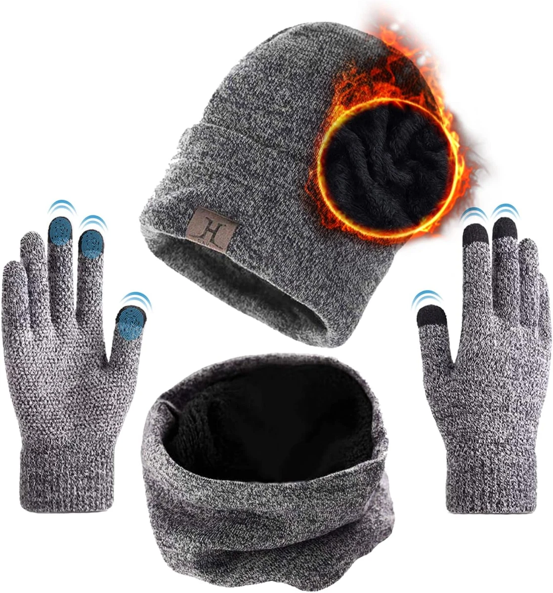 Decorazioni invernali con guanti e cappelli | Maestra Mary