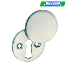 Polished Chrome Keyhole Cover Plate Escutcheon for Mortice Lock