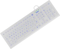 Keysonic KSK-8031INEL-WH Tas Keysonic KSK-8031INEL-WH (De) Industrietastatur Wei
