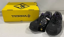 Terra Spider Comp Toe Work Shoes, Women's Size 9.5 M, Black/Purple MSRP