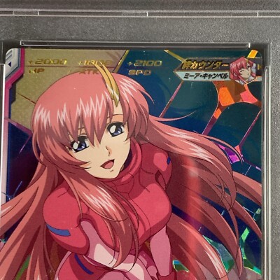 PSA 10 DW6-083 CP Lacus Clyne Gundam Try Age Card BANDAI Gundam