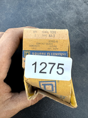 Square D 9001 KA-3 Contact Block Series G, Pack of 2