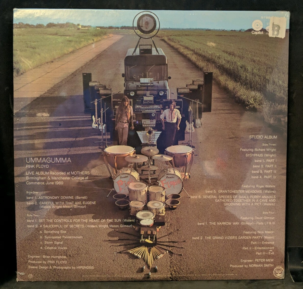 Pink Floyd Ummagumma Original Sealed 1969 STBB-388 Harvest Records