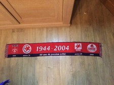 Rare Ancienne Écharpe Club Kop Lille Losc Dogues DVE Fan Supporter