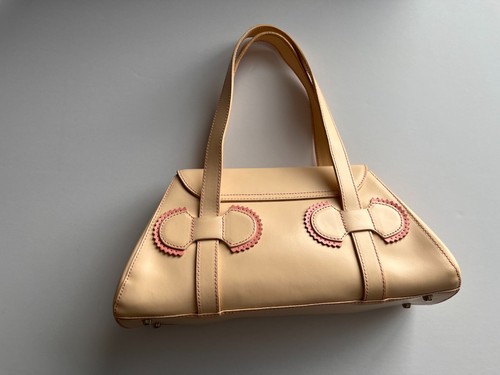 Borsa a mano Furla vintage rosa Italia rara - Foto 11 di 15