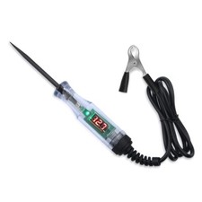 DC 3-48V Digital Voltage Tester Pen with Alligator Clip Test Light Pen