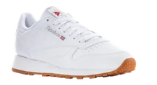 Reebok Mens Classic Leather Shoe Low White Grey Gum GY0952