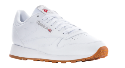 @。 様 Size 8 - Reebok Classic Leather White Grey Gum for sale online | eBay