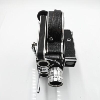 Paillard Bolex H16 Reflex 16mm Cine Film Camera & 25mm f/1.8