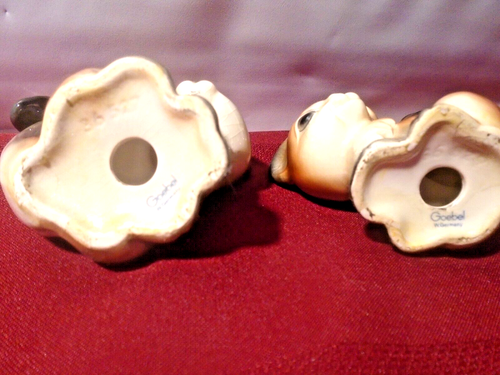 Pair Vintage Goebel Squirrel Figurines Porcelain West Germany 36527 and 36529 - Picture 4 of 9
