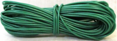 Modelleisenbahn / Eisenbahndraht 1 x 10m ROLLE 16/0,2mm 3A / 1 GRÜNE ROLLE