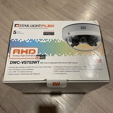 Digital Watchdog DWC-VS753WT4444 AHD Vandal Dome Camera w/ 4x4mm Lens Open Box