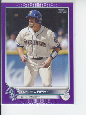 2022 Topps Purple Parallel Tom Murphy #262 Mariners Meijer Exclusive