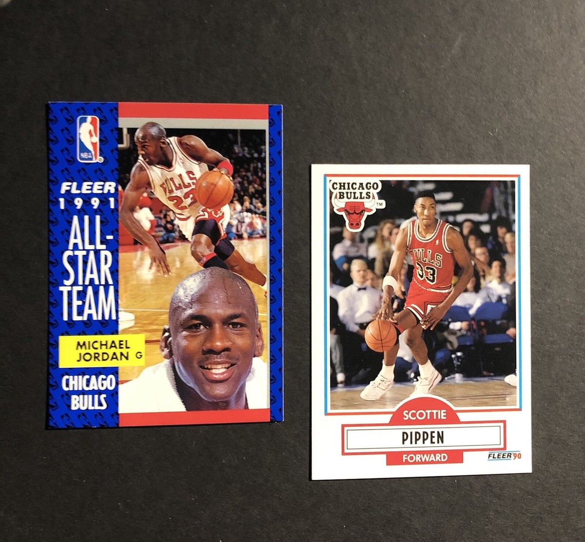 NBAカード MICHAEL JORDAN×SCOTTIE PIPPEN 1996 Hoops head to head Michael Jordan - Scottie pippen #HH2