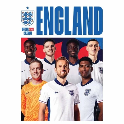DANILO England Football A3 Calendar 2026 - Football - Month To View