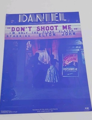 Elton John Daniel Sheet Music Piano
