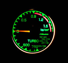 Trust Greddy 60mm Mechanical Boost Gauge Black Green 1.5kg R32 34 S14 S15 Fd Jdm Trust Greddy 60mm Mechanical Boost Gauge Black Green 1.5kg R32 34 S14 S15 Fd Jdm