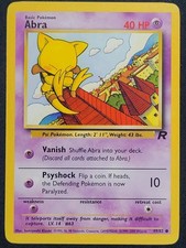  Team Rocket Abra #49/82  Pokemon Card Unlimited