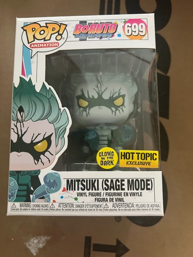 Funko POP! Boruto Naruto Mitsuki (Sage Mode) GITD #699 Hot Topic Exc. Glow