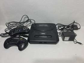 SEGA Genesis Model 2 &ndash; Cleaned & Tested w/ 2 Controllers & Cables Works!