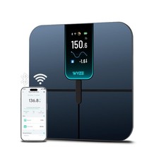 Wyze Scale Ultra, Smart Scale with 4.3" Color Display, Digital Bathroom Scale...