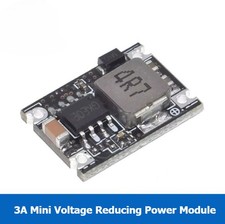 5PCS DC-DC Buck Converter 3A Mini 6-30V to 3.3V/5V/9V/12V Car Power Module