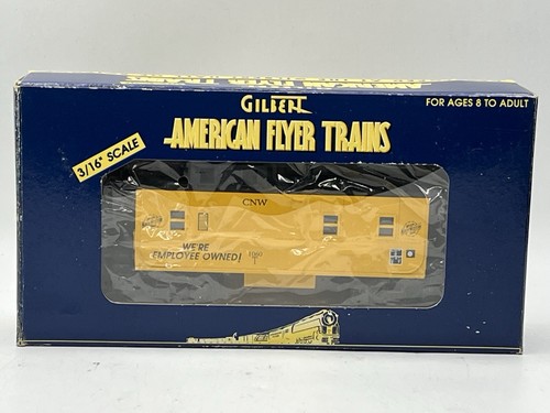 American Flyer S Gauge 48718 C&NW Caboose in Original Box - Picture 9 of 10