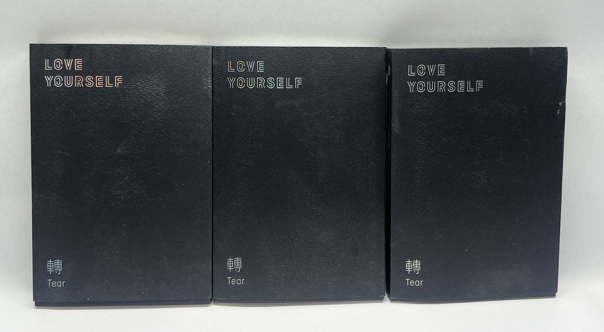 BTS Love Yourself Tear Album Set O, U, & R Edition All Inclusions