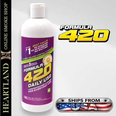 #ad 16oz Formula DAILY USE Cleaner Bong Bowl Slide Tobacco Smoking Pipe Cleaning $14.99