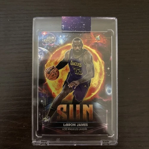 2025 Topps Cosmic Chrome LeBron James Sun (RAW)