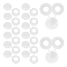  500 PCS Furniture Screw Covers Hole Integrated Cap Plastic Plugs