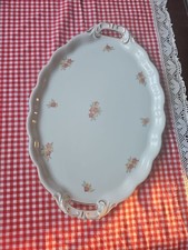 Prachtvolle Koenigszelt "Charlotte" Servierplatte – Museumszustand – vor 1939