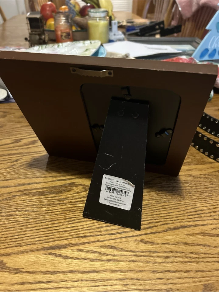 Nuevo marco de fotos exterior Bosque Woods Bear.  Tiene capacidad para foto de 4x6 Foto 4 de 4