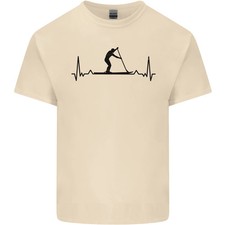 Camiseta de algodón ligero Paddleboarding ECG Paddleboard Pulse para hombre
