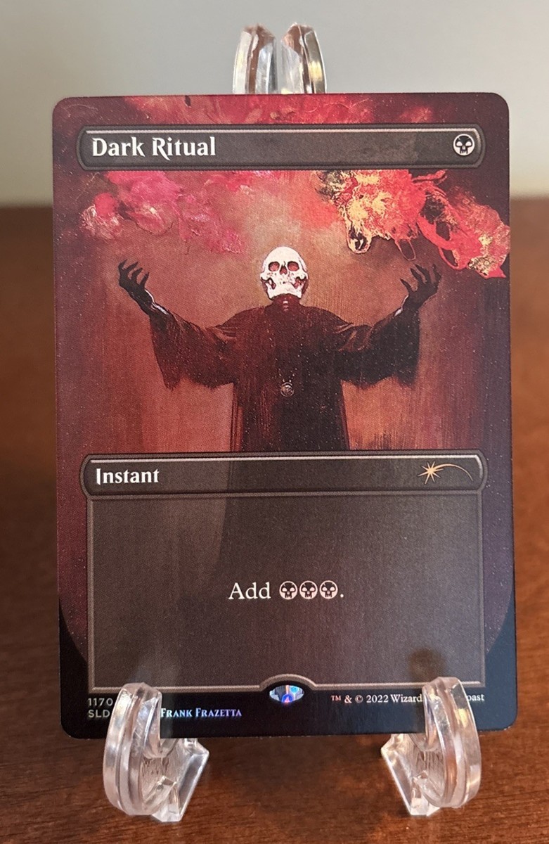 MTG Dark Ritual Secret Lair Drop Rainbow Foil Frank Frazetta #1170