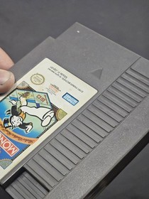 Monopoly (Official Nintendo Entertainment NES, 1991) Genuine Authentic.