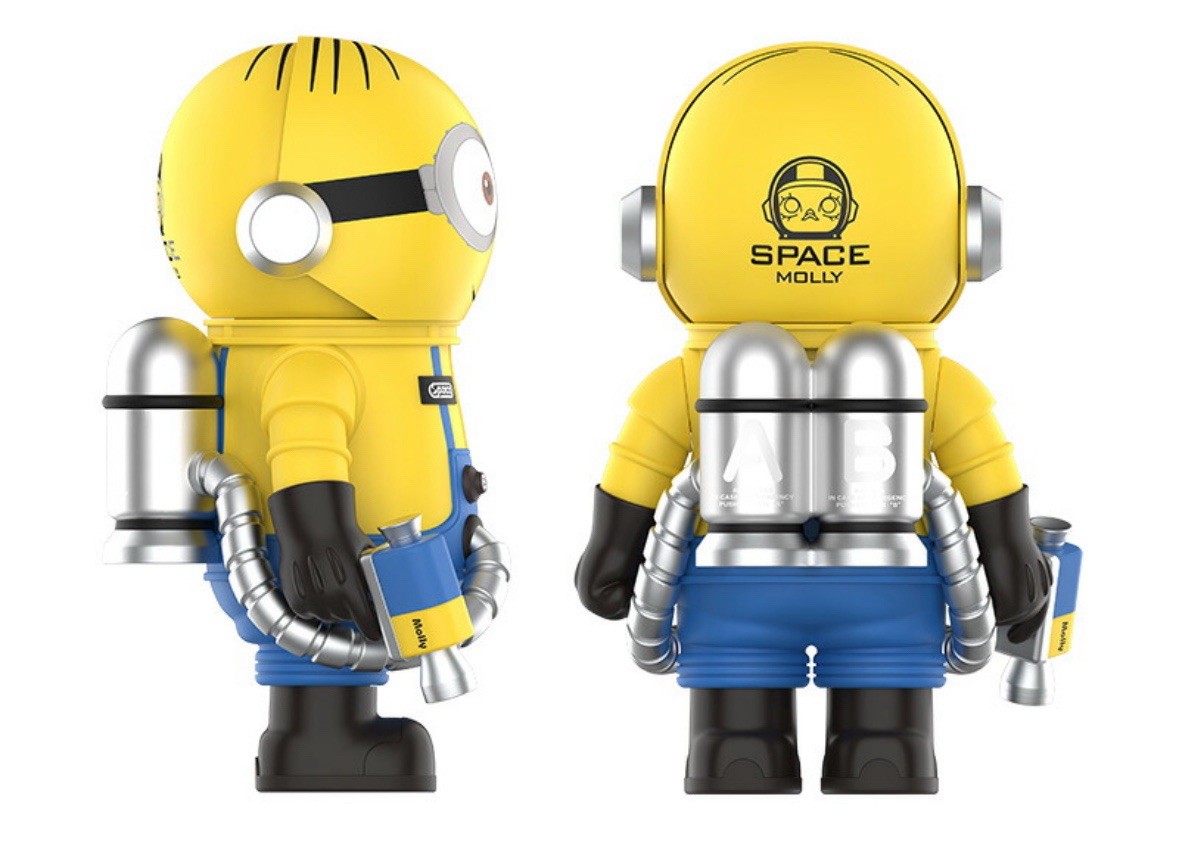 その他 POP MART MINIONS MEGA SPACE MOLLY 400% 𝐌𝐄𝐆𝐀 𝐒𝐏𝐀𝐂𝐄 𝐌𝐎𝐋𝐋𝐘 teams up with 𝐌𝐢𝐧𝐢𝐨𝐧𝐬