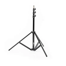 CheetahStand C8 - 3 Section Aluminum Light Stand, 29" to 96" Height - Supports u