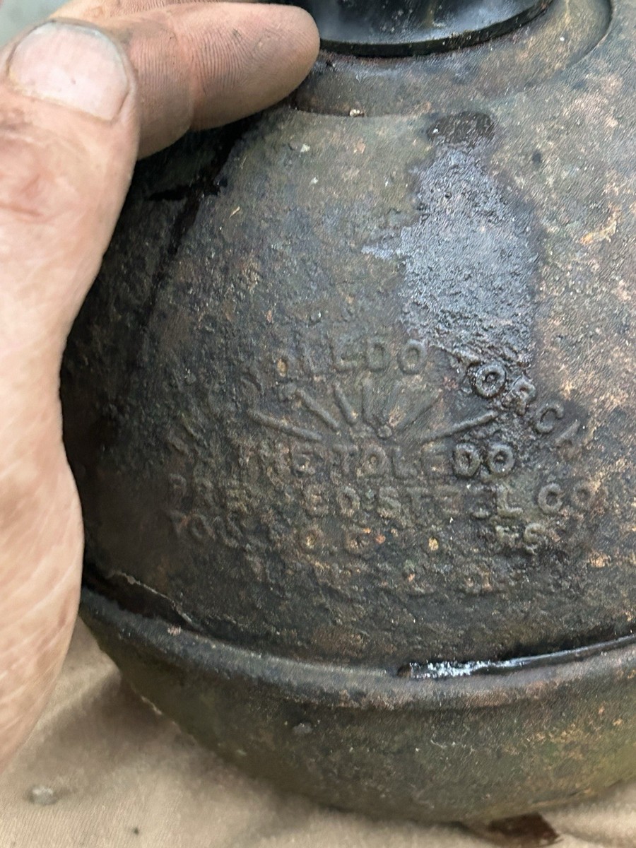 Antique The Toledo Torch. In Excellent Condition With All Readable